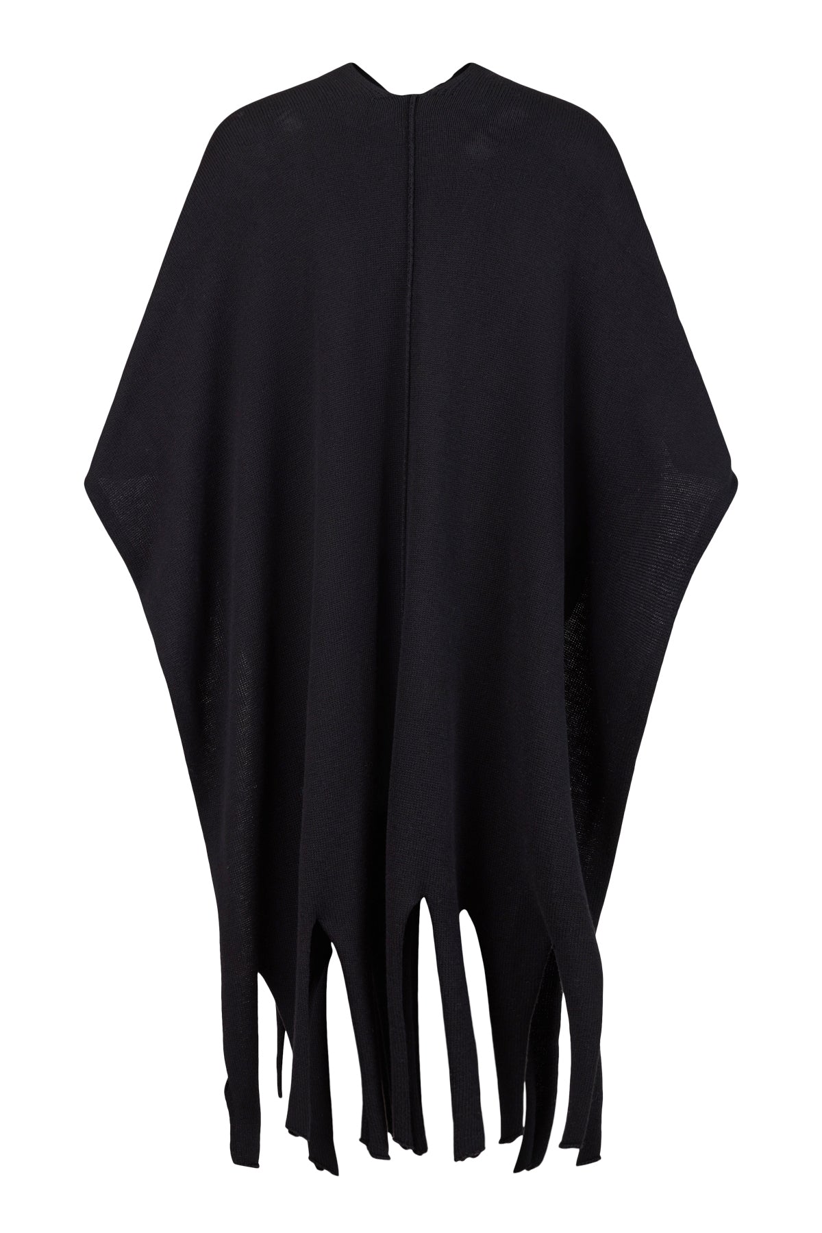 Black Sleeveless Cardigan