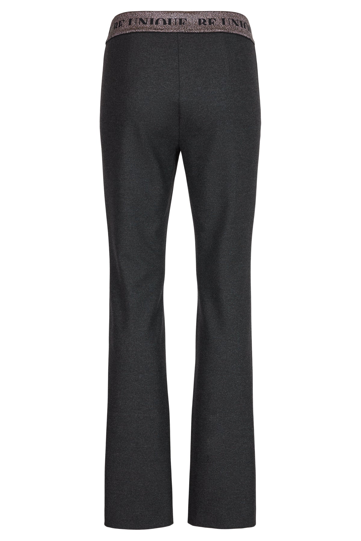 Grey Elastic Waistband Pants