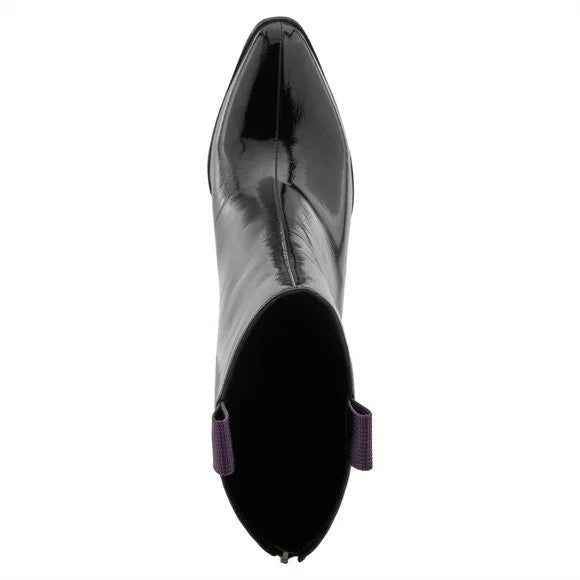 Patent Vegan Leather HipHop Boot