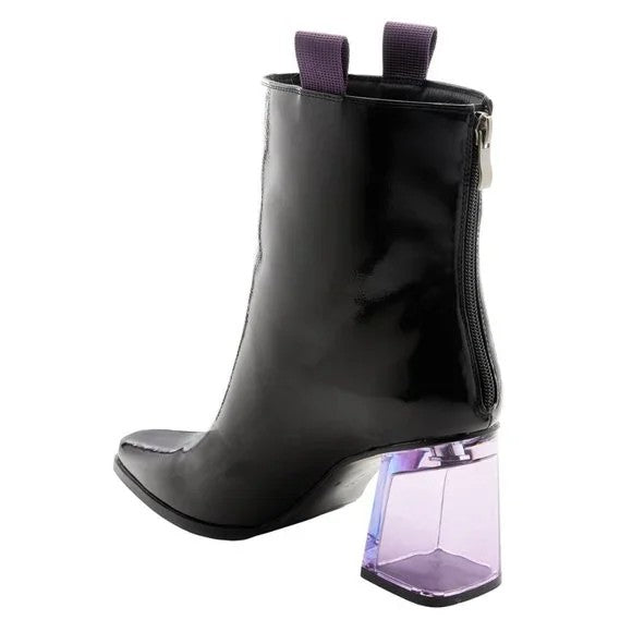 Patent Vegan Leather HipHop Boot