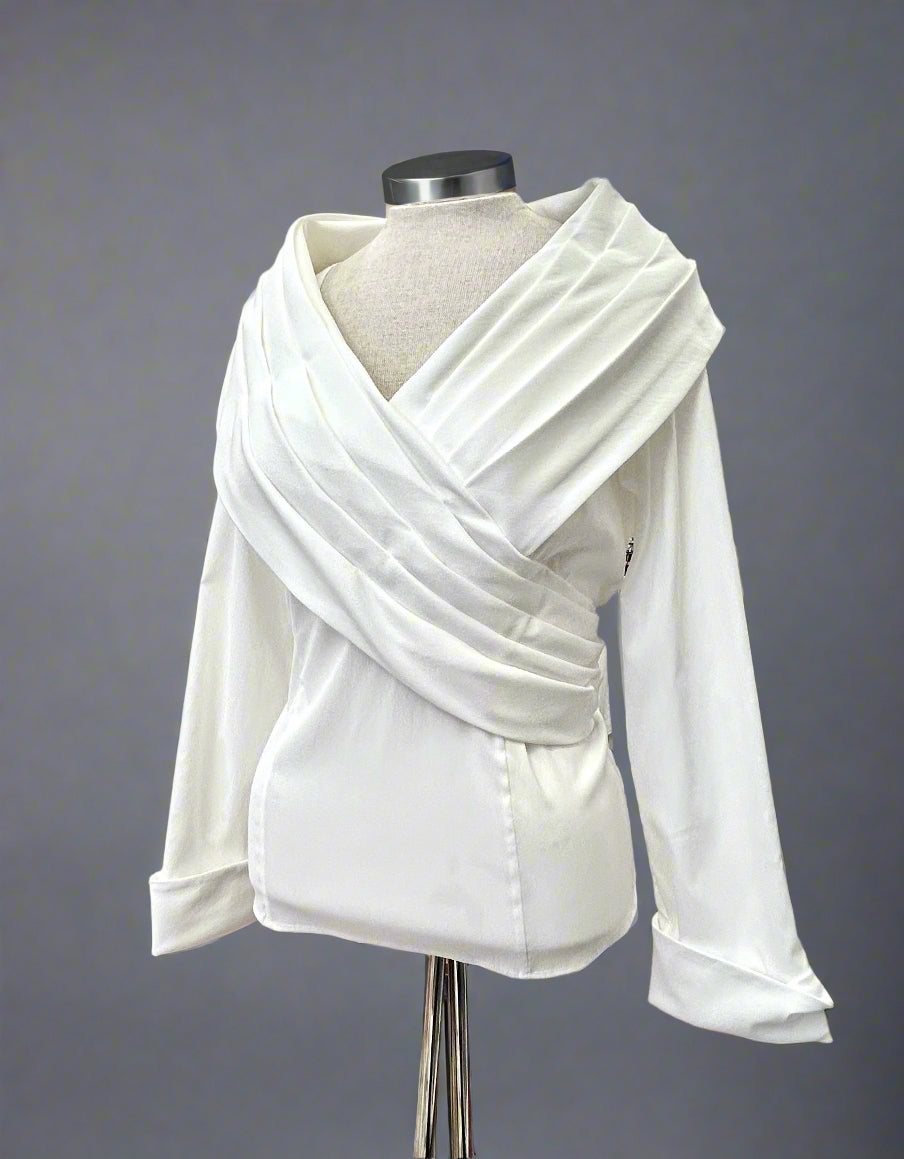 Samuel Dong Pleated Blouse