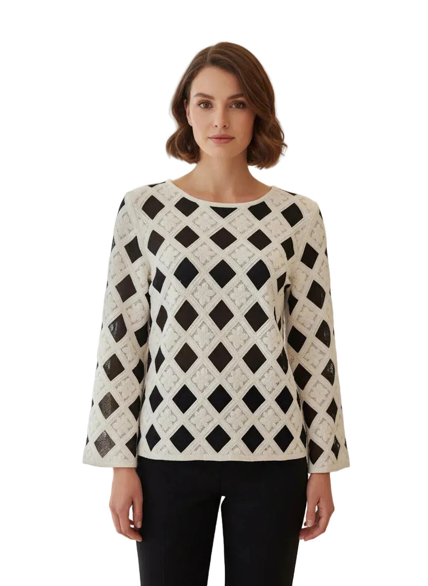Crochet Abstract Top