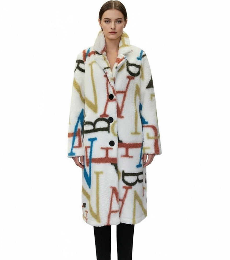 LETTER TEDDY TRENCH JACKET
