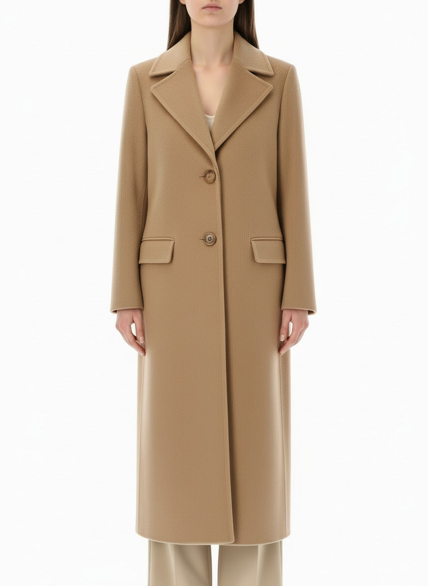 CAMEL TRENCH COAT
