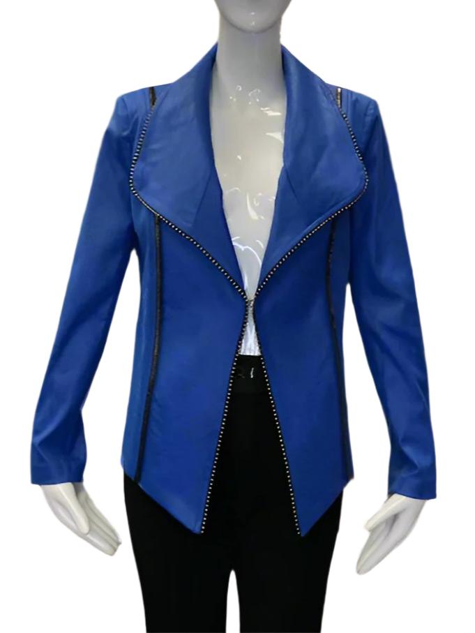 Ultra Suede Moon Blue Jacket