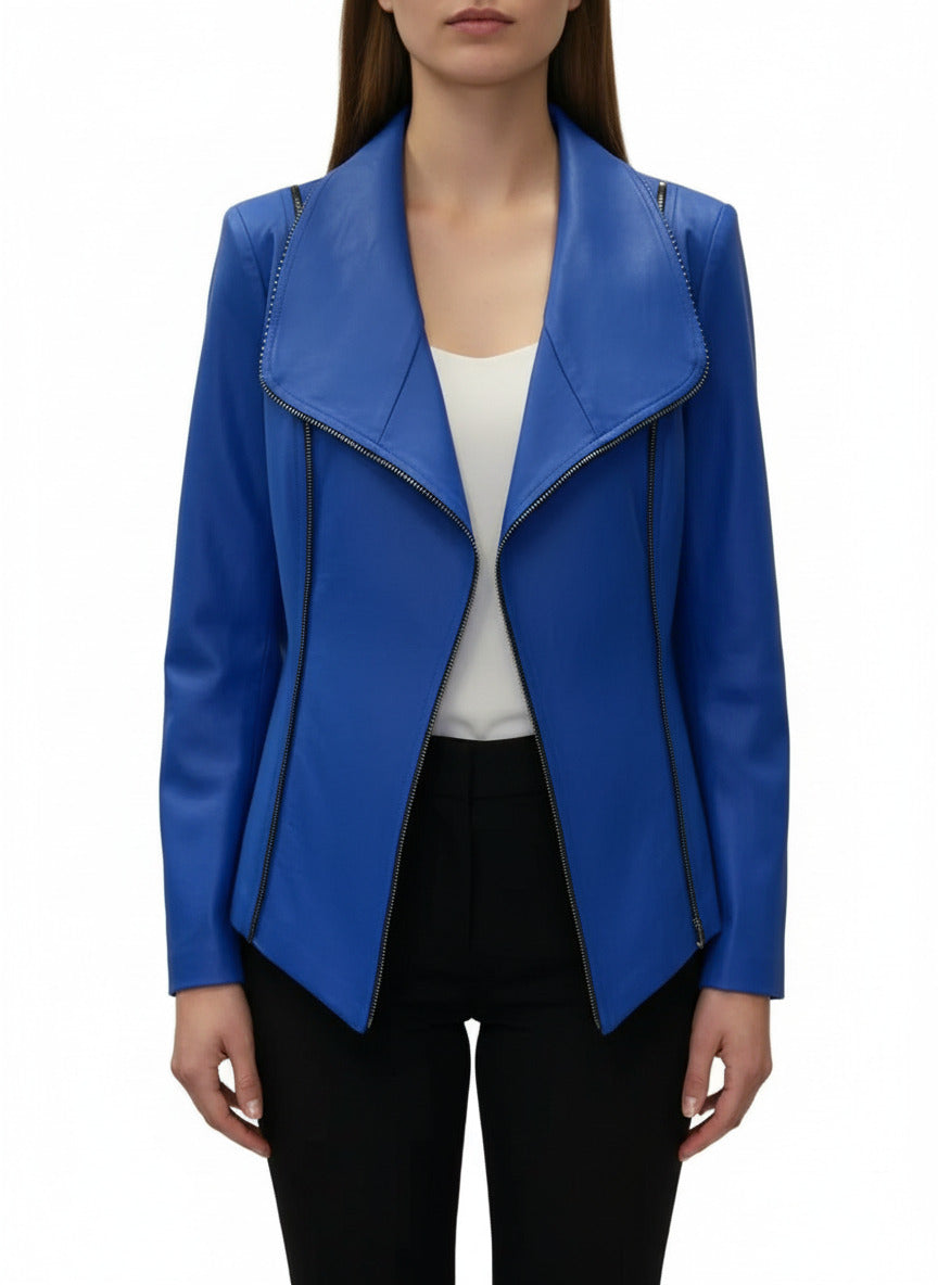 Ultra Suede Moon Blue Jacket