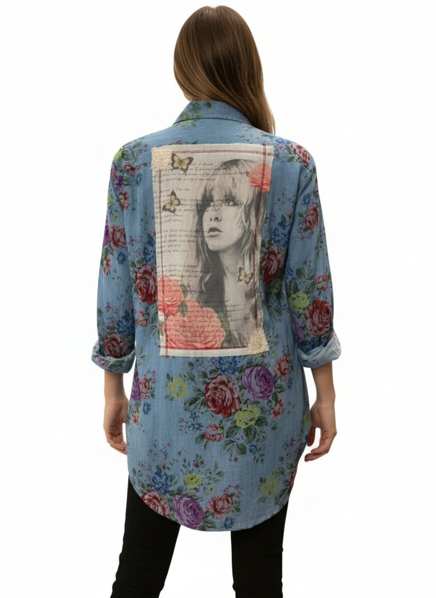 Vintage Statement Top