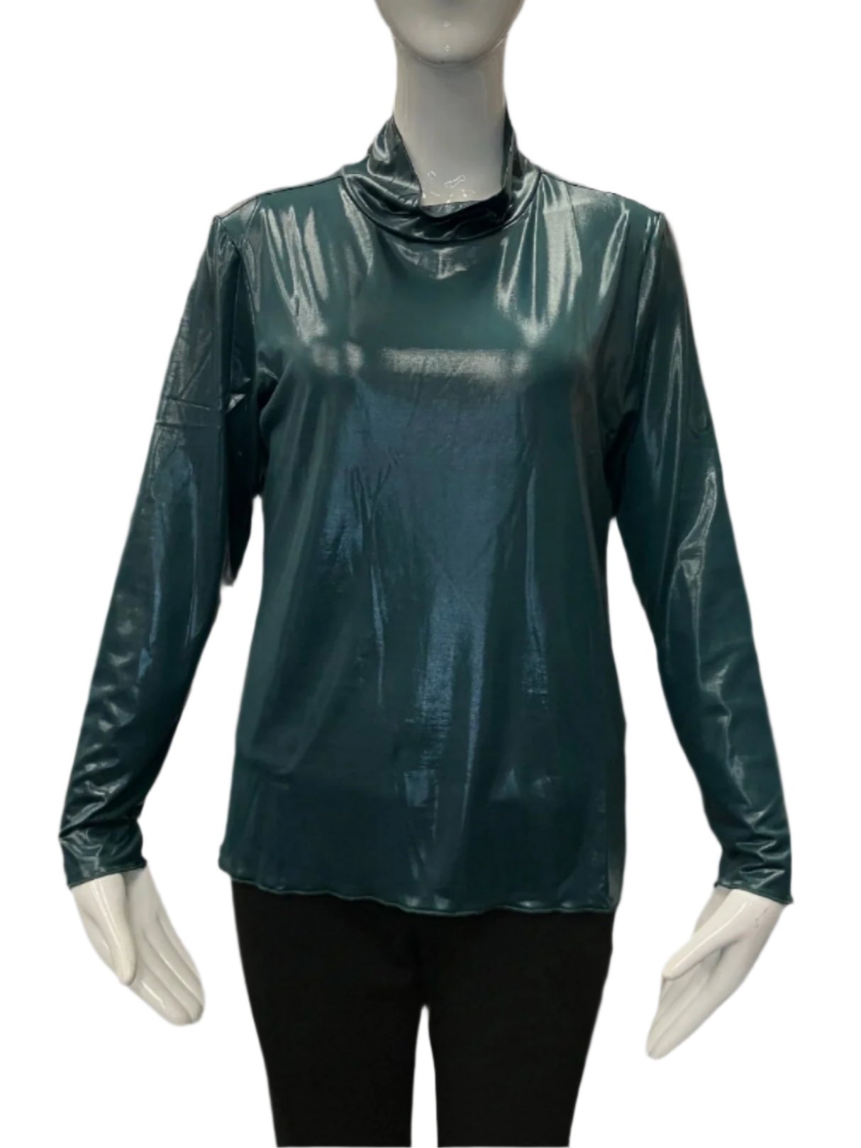 Winter Green Shimmer Top