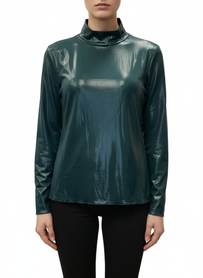 Winter Green Shimmer Top