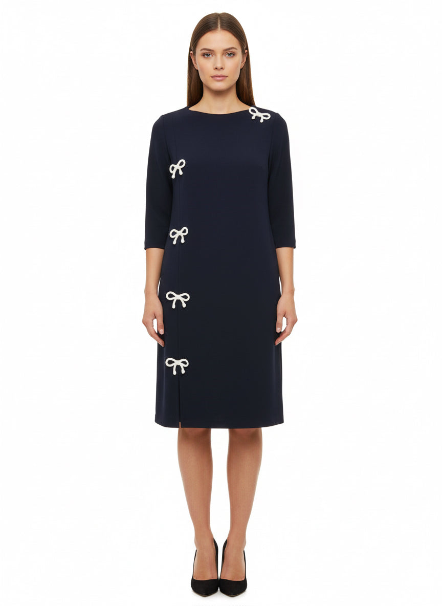 Bow Bow Shift Dress