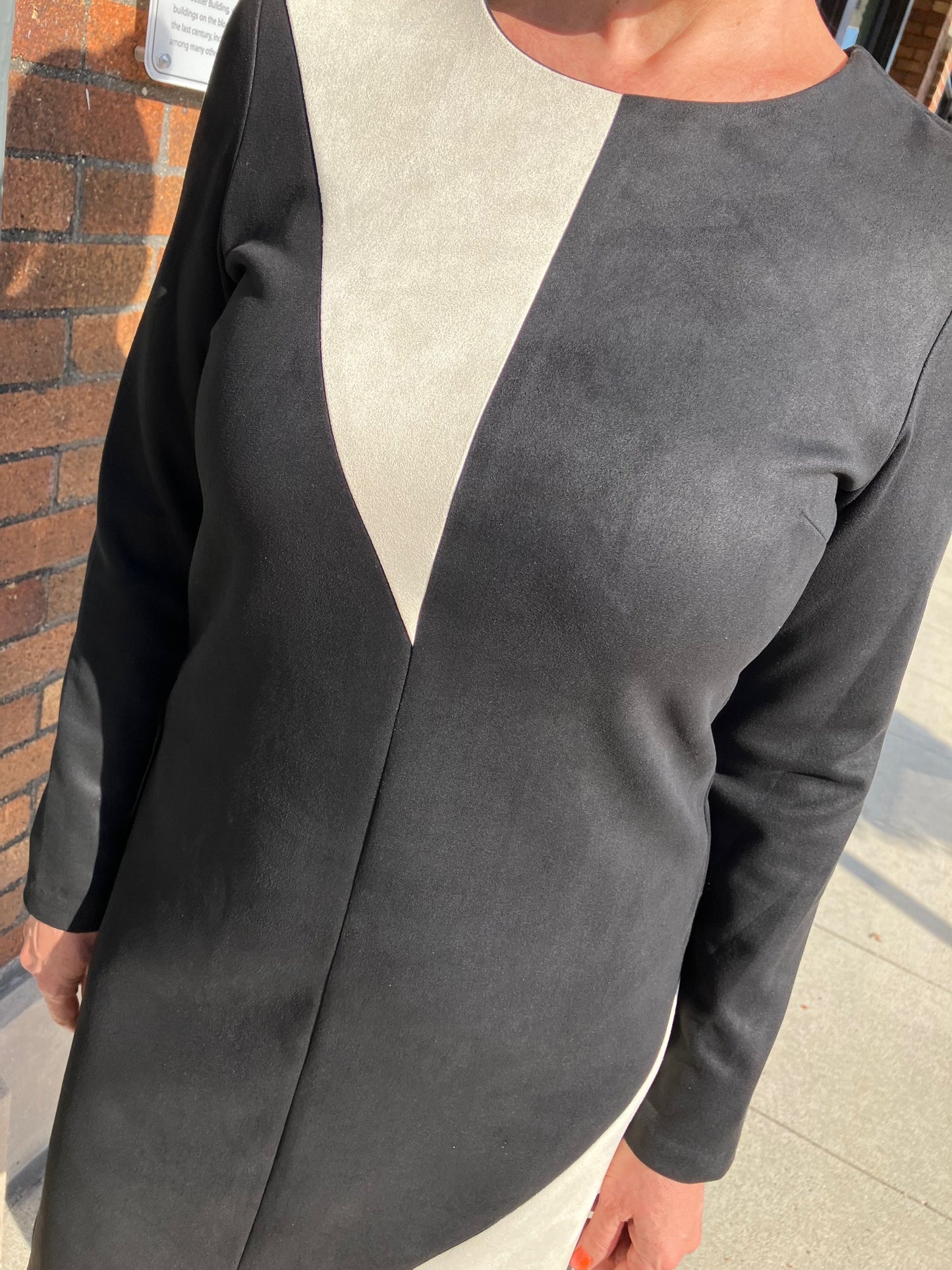 SCAPA COLOR BLOCK-DRESS
