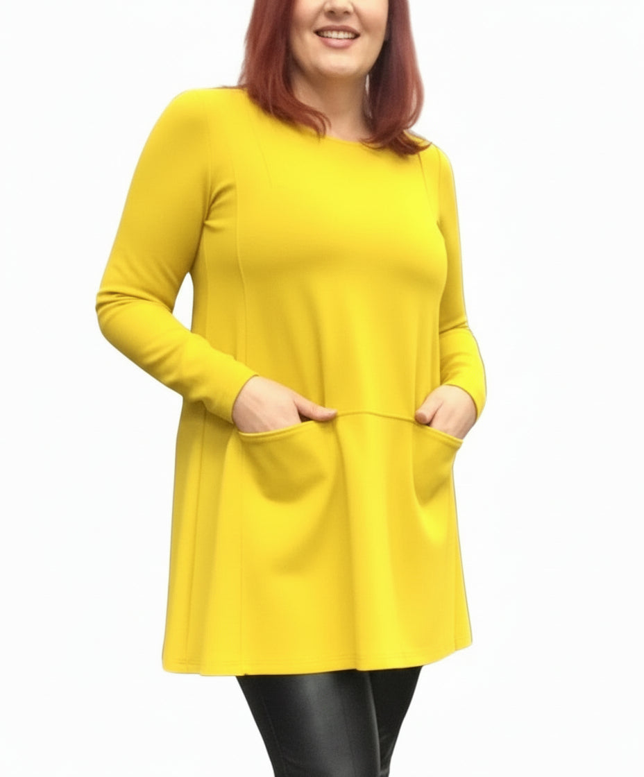 Canary Yellow Tunic Top