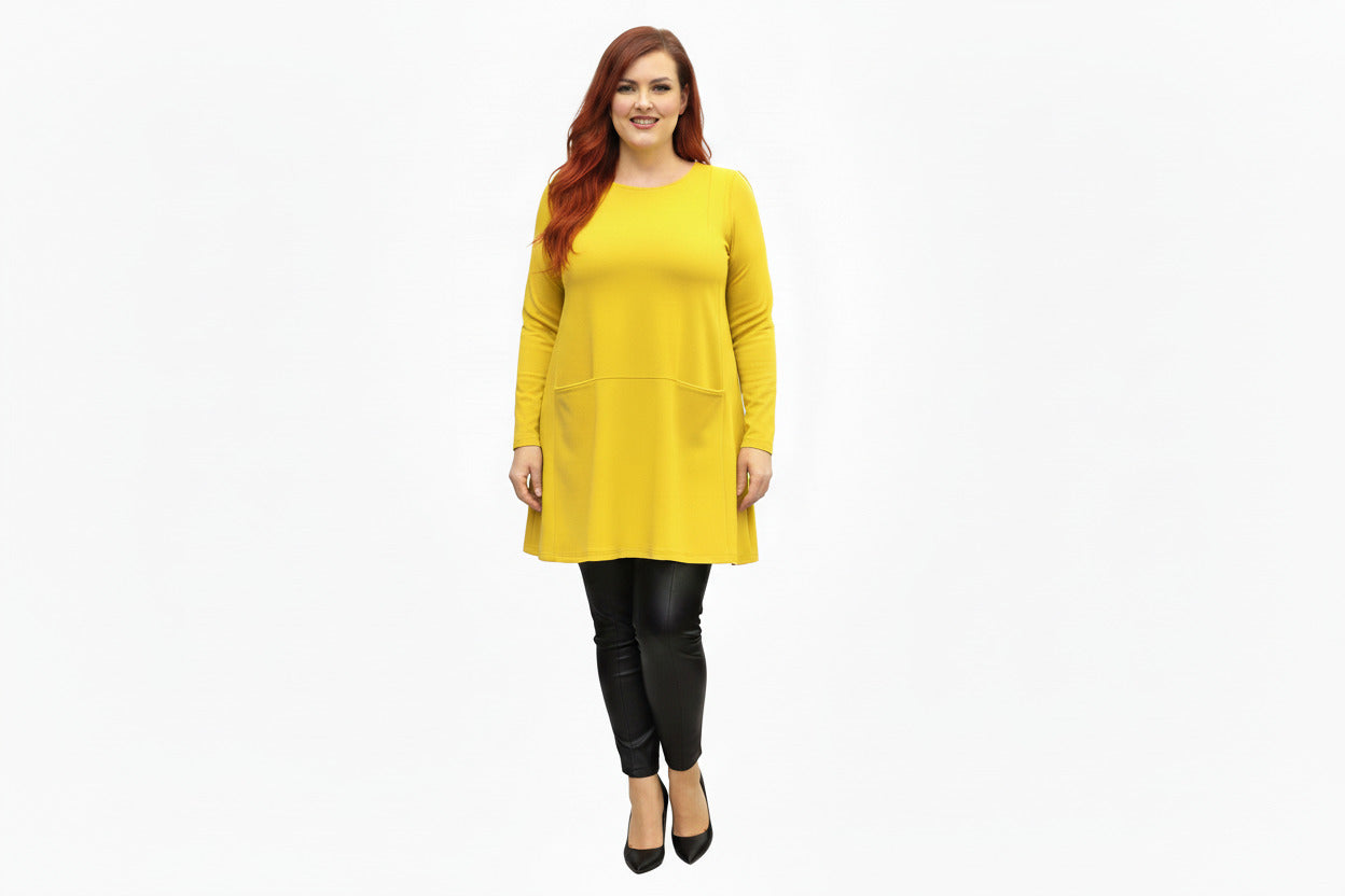 Canary Yellow Tunic Top