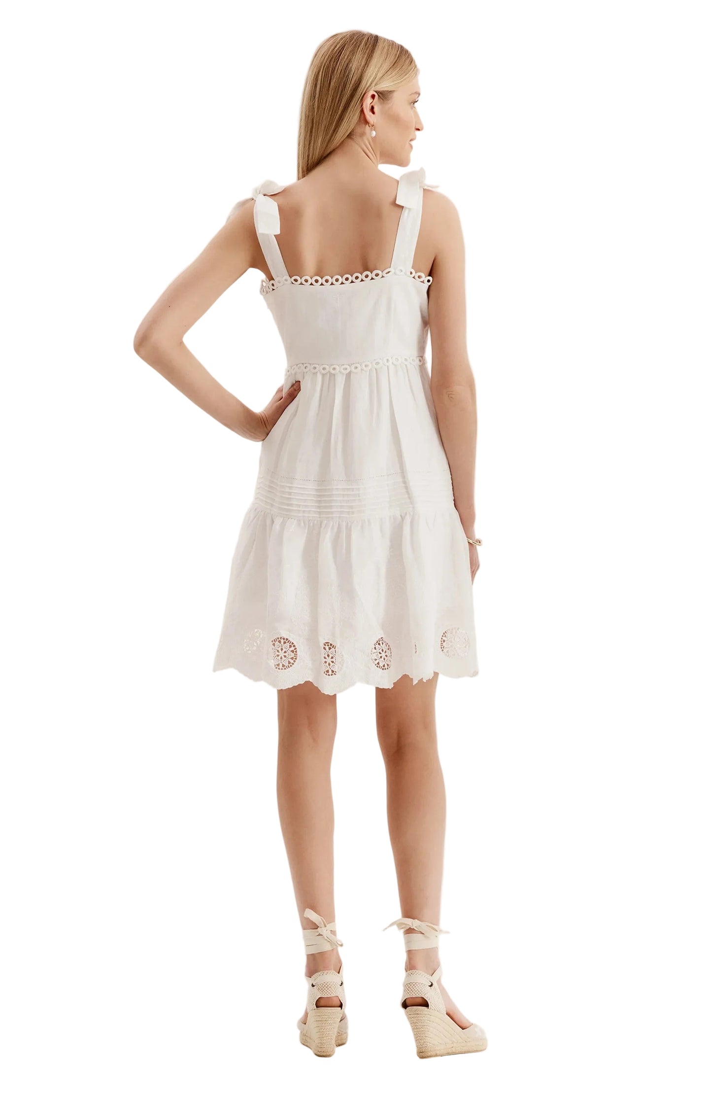 Ivy Cotton Eyelet Dress