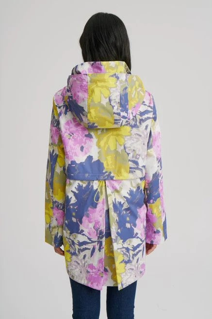 Nikki Jones Floral Raincoat