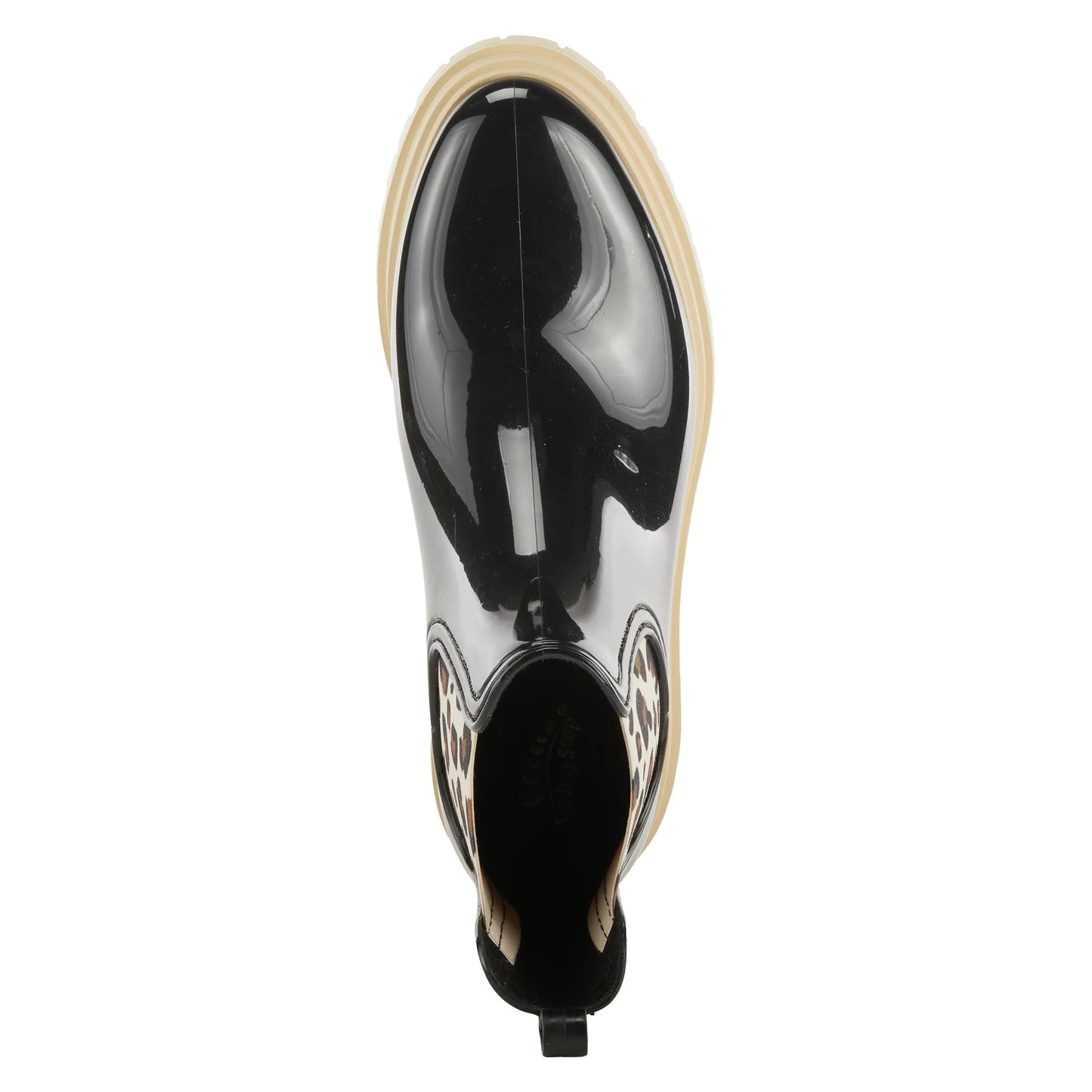 Reva Leopard Rain Bootie