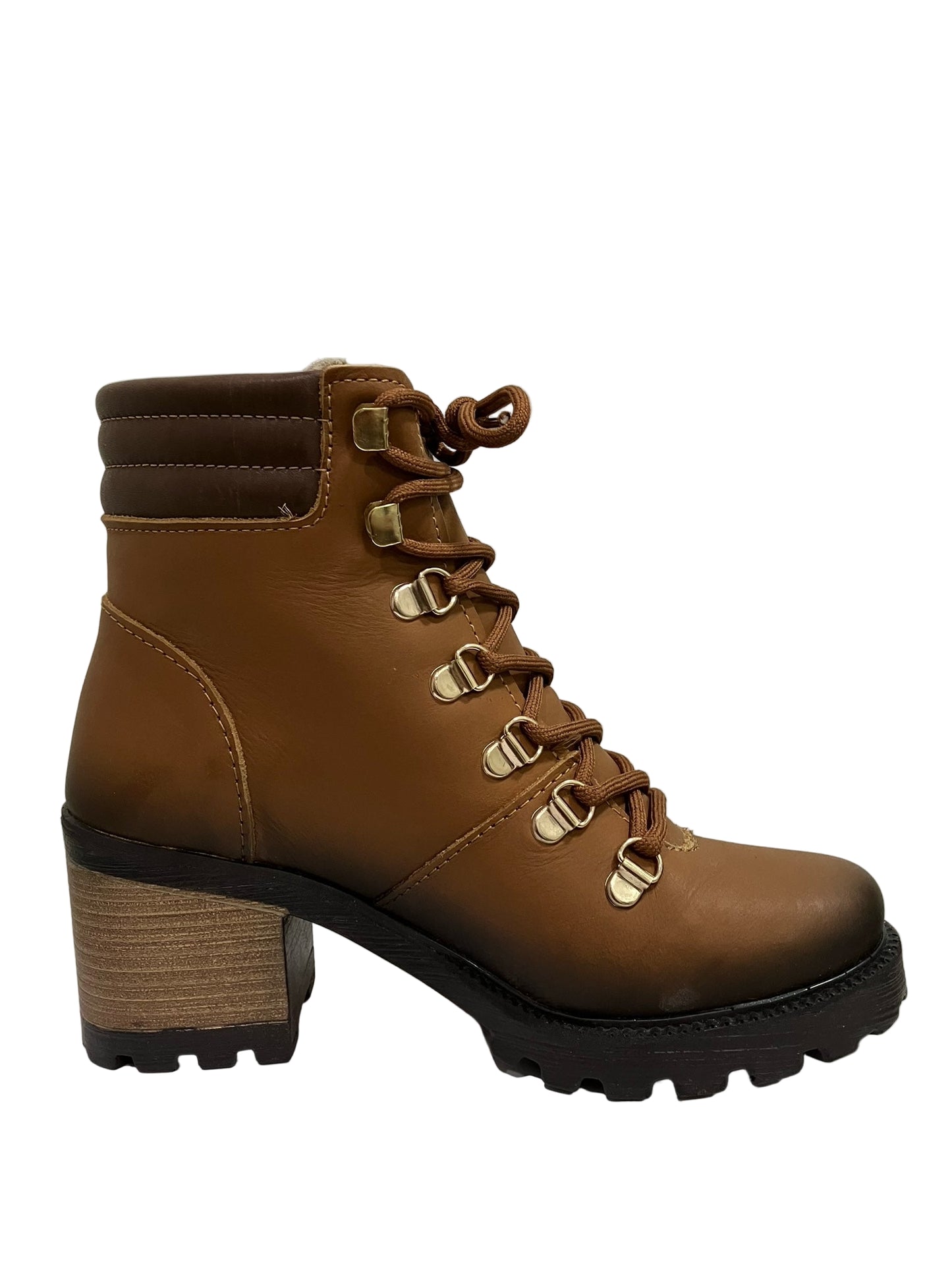 Carmel/Black Boots
