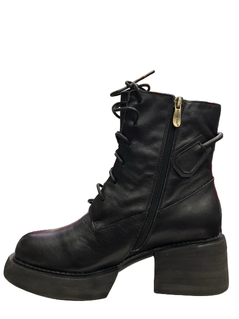 Feather Platform Boots