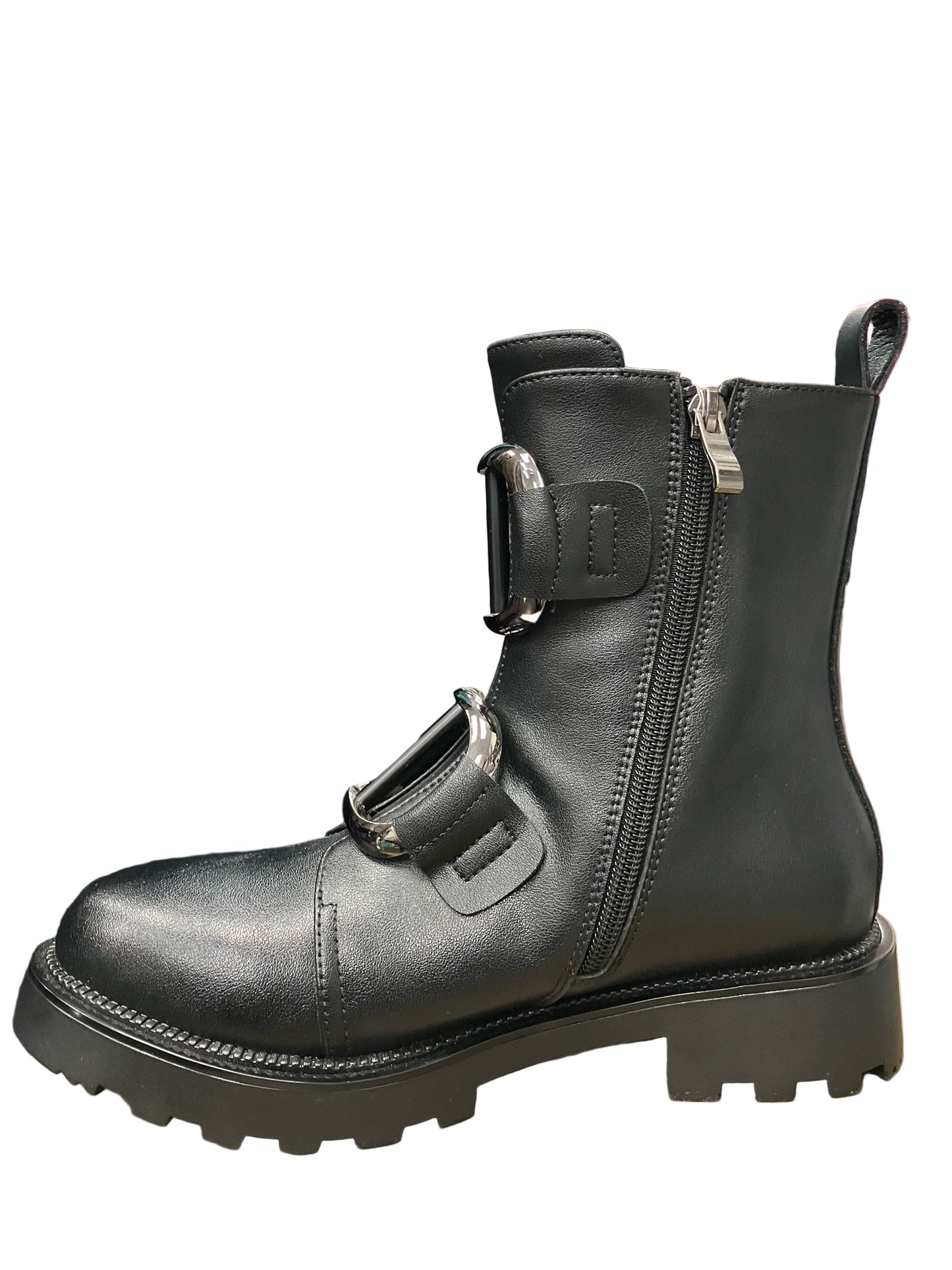 Buckle Up Black Boots