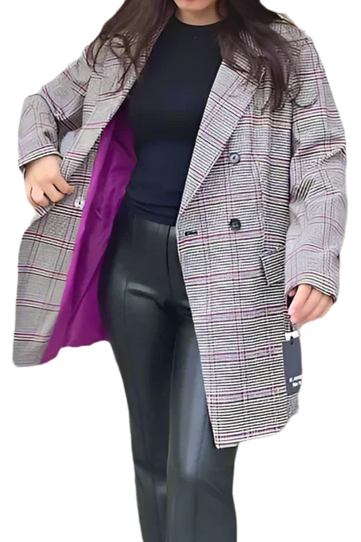 PLUM BLAZER JACKET