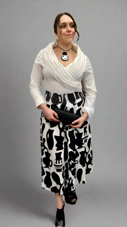 Samuel Dong Pleated Blouse