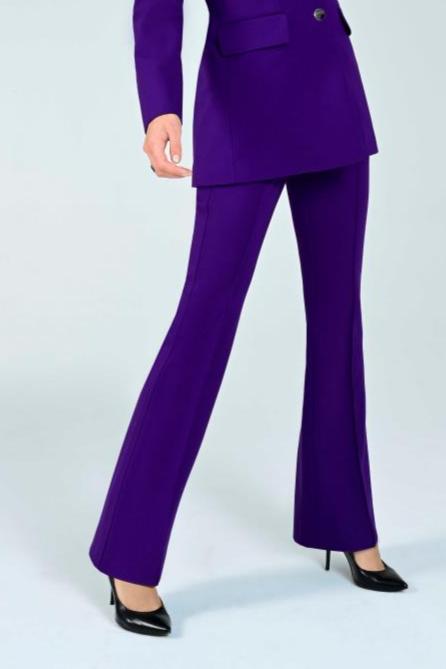 Deep Vibrant Purple Pants