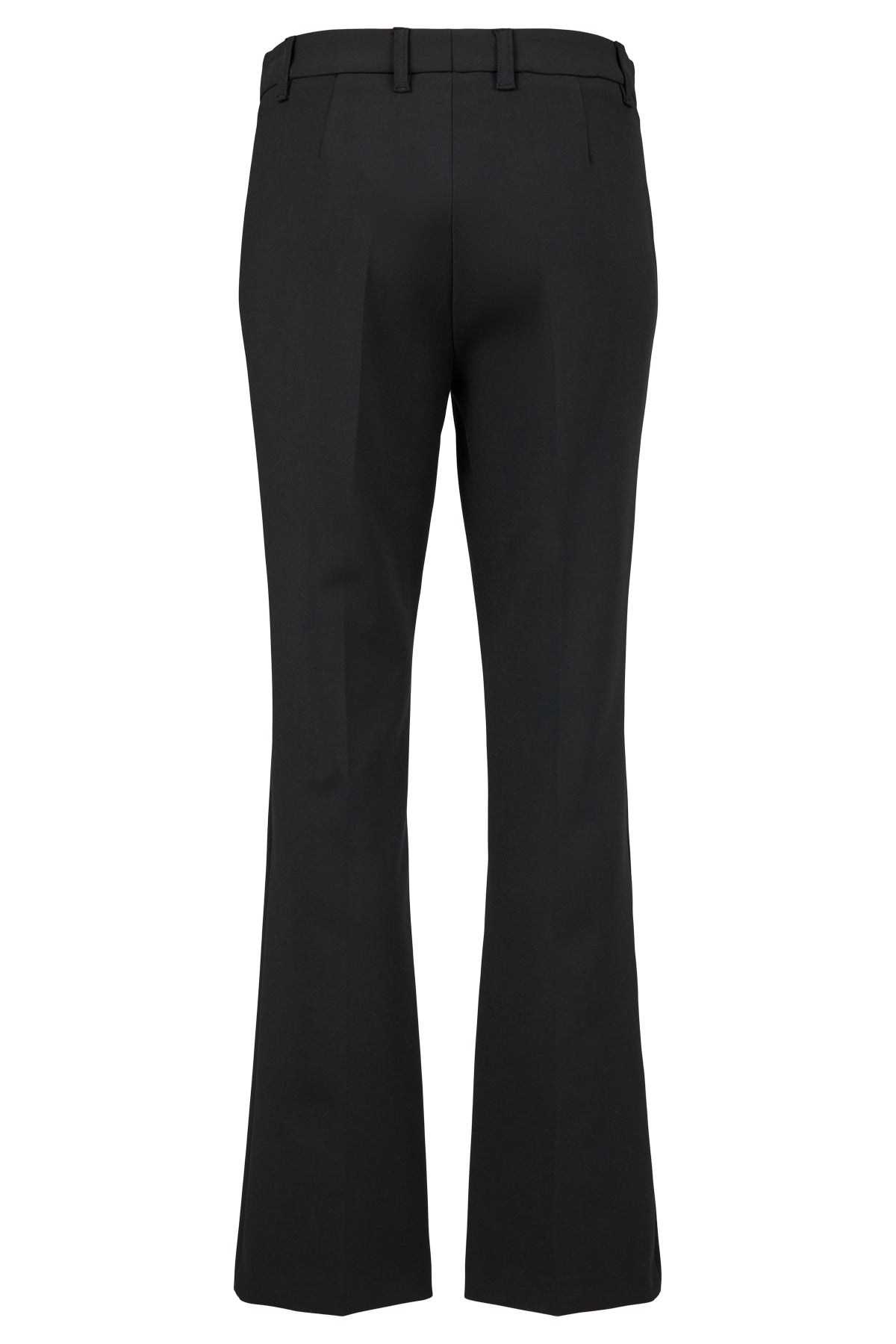 Black Slit Pants