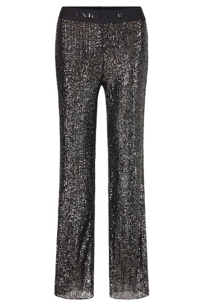 Black Sequins Pants