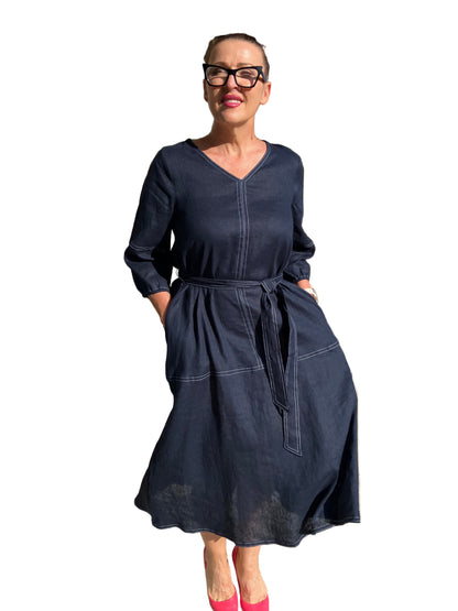 Foil Stitch and Shout Dress