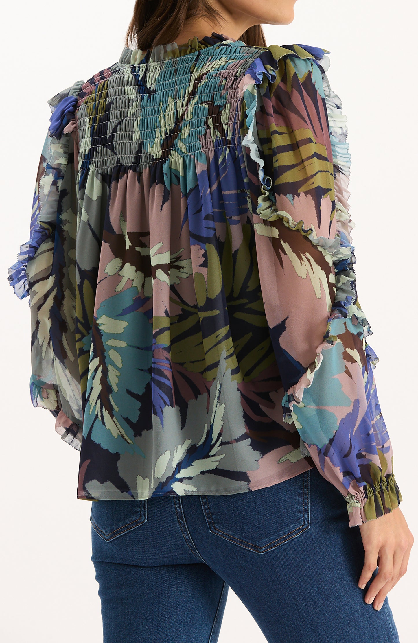 SYLVIE SILK TOP