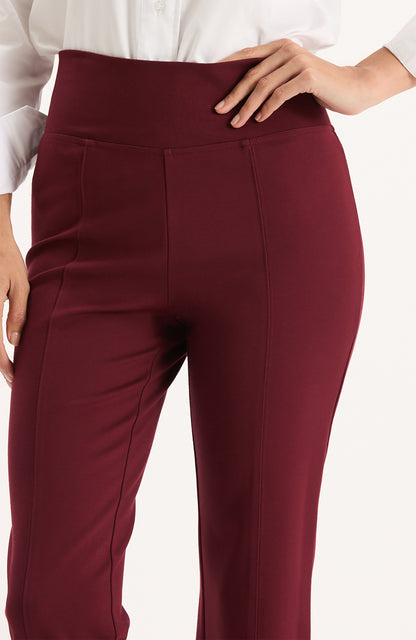 CRAN-RED CONTROL FIT SLIT PANTS