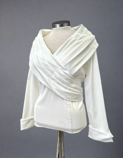 Samuel Dong Pleated Blouse