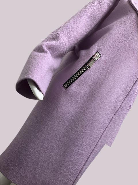 Lavender Zipper Topcoat