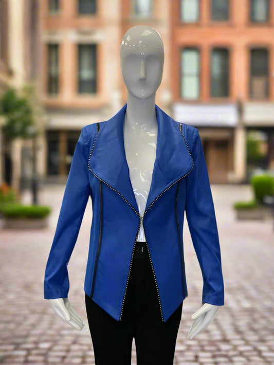 Ultra Suede Moon Blue Jacket