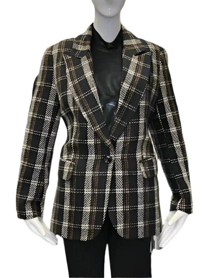 Black & Tan Blazer