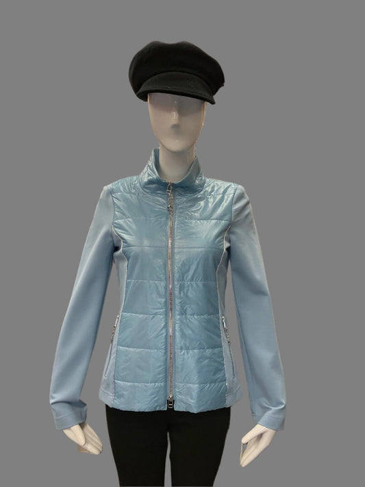 Light Blue Puffer Jacket