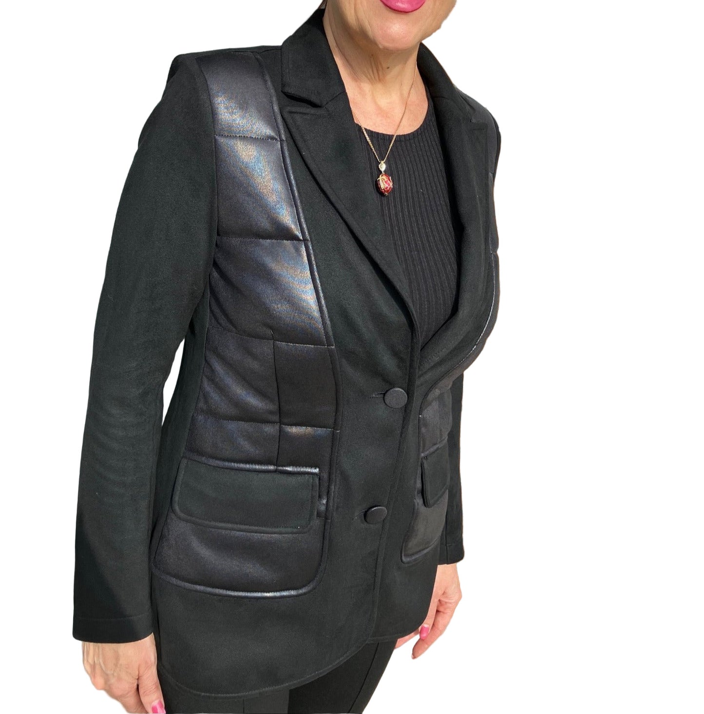 VEGAN QUILTED JACKET