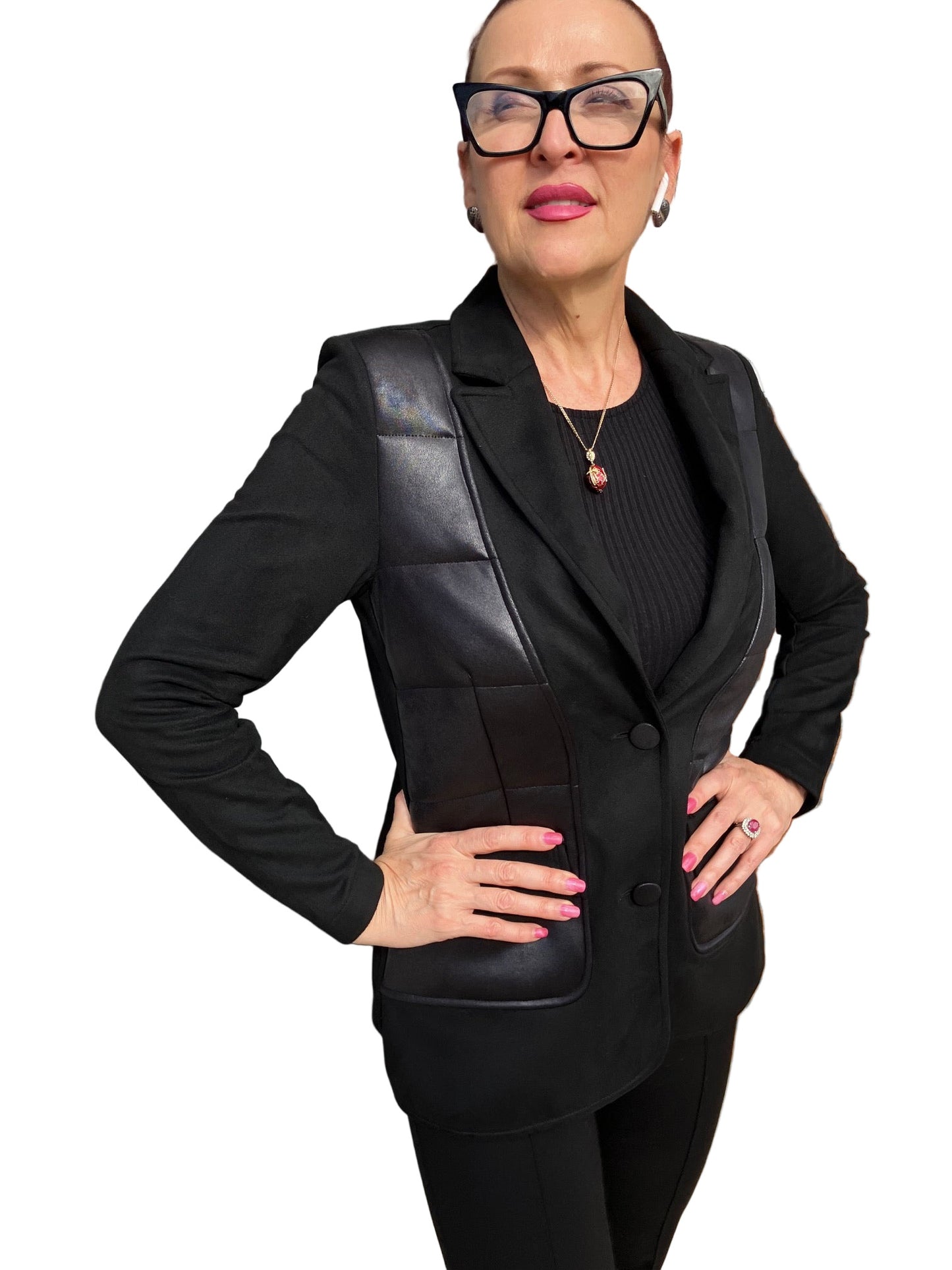VEGAN QUILTED JACKET