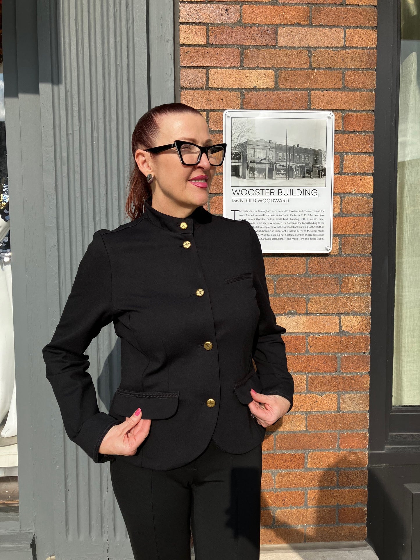 BLACK FRENCHIE JACKET