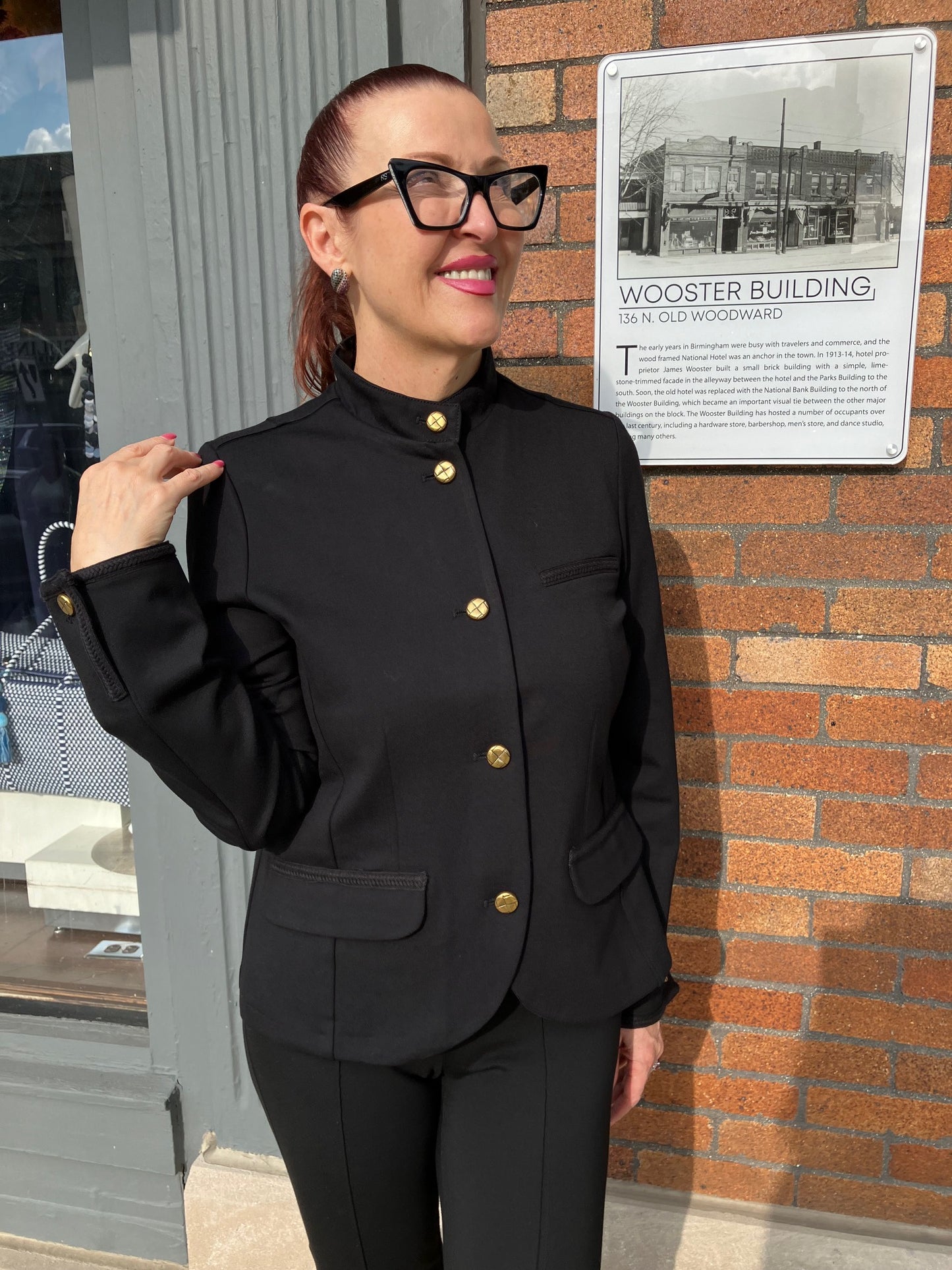 BLACK FRENCHIE JACKET