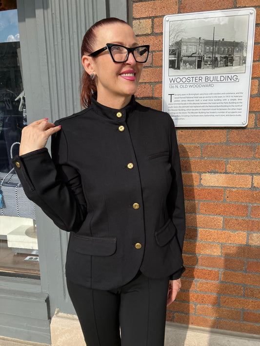 BLACK FRENCHIE JACKET