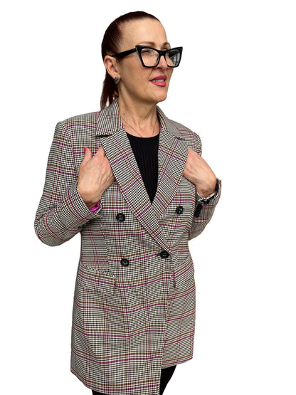 PLUM BLAZER JACKET