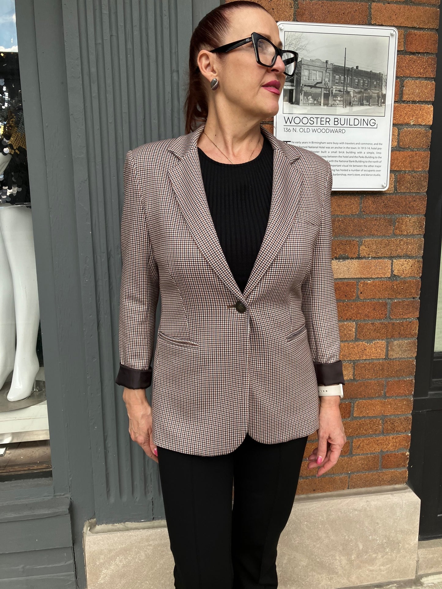 COCOA BROWN BLAZER