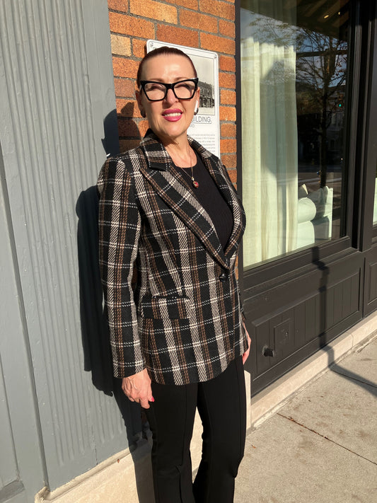 MULTI-HUE BLAZER