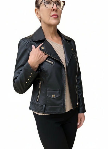 Ultra Suede Midnight Black Jacket