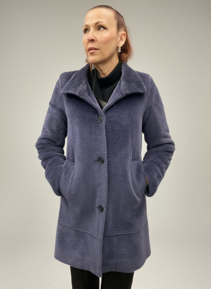 SURI ALPACA NEW BLUE COAT