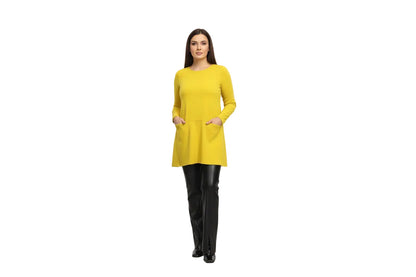 Canary Yellow Tunic Top
