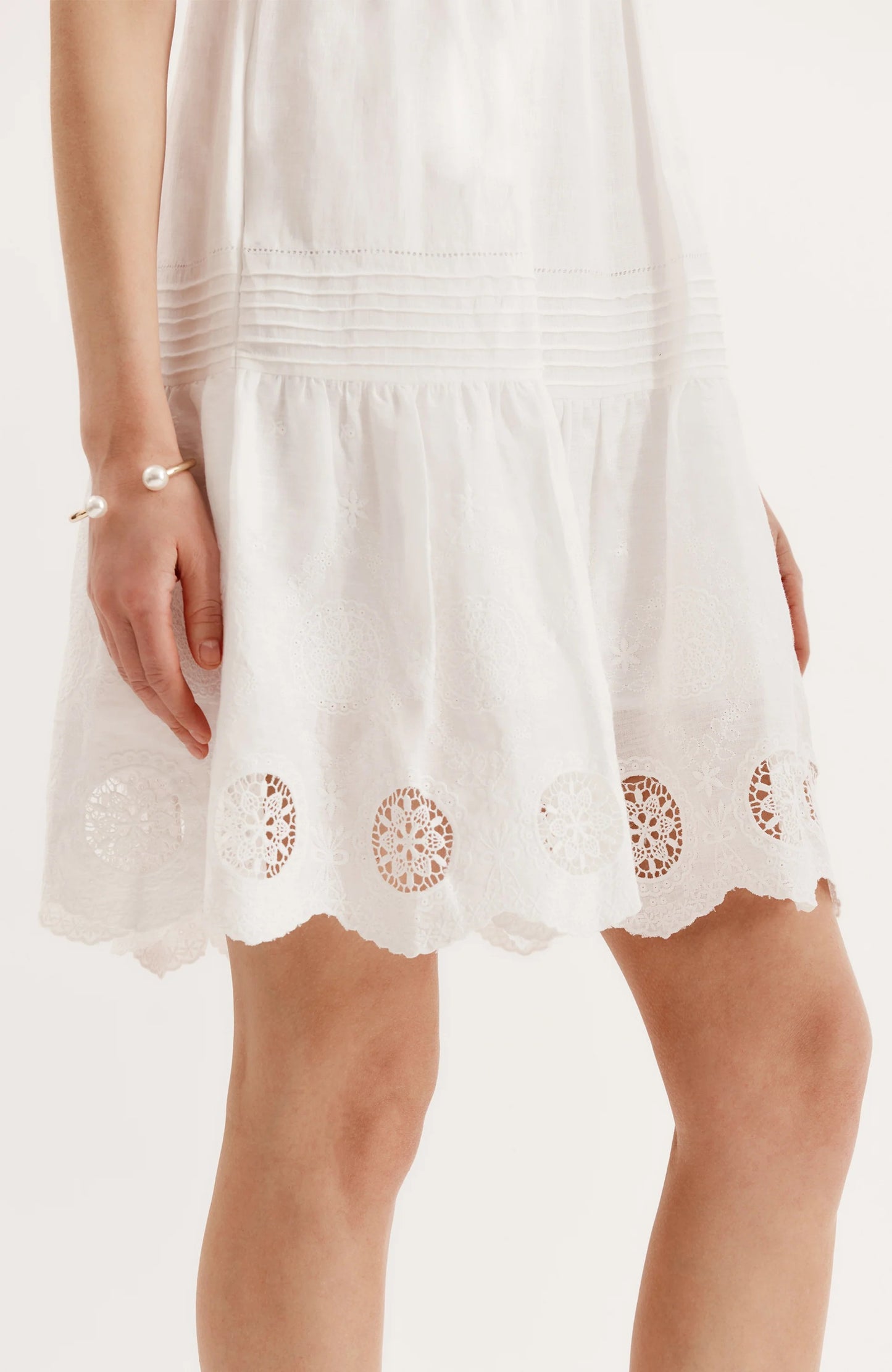 Ivy Cotton Eyelet Dress