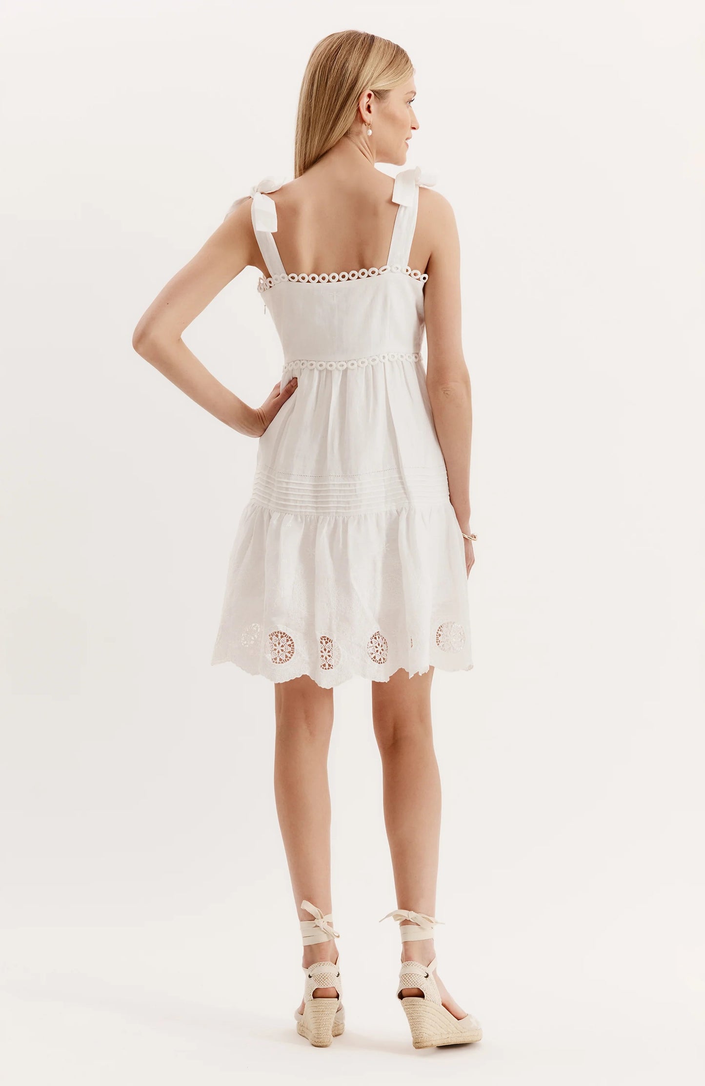 Ivy Cotton Eyelet Dress