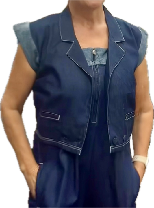 SKFK Denim Vest